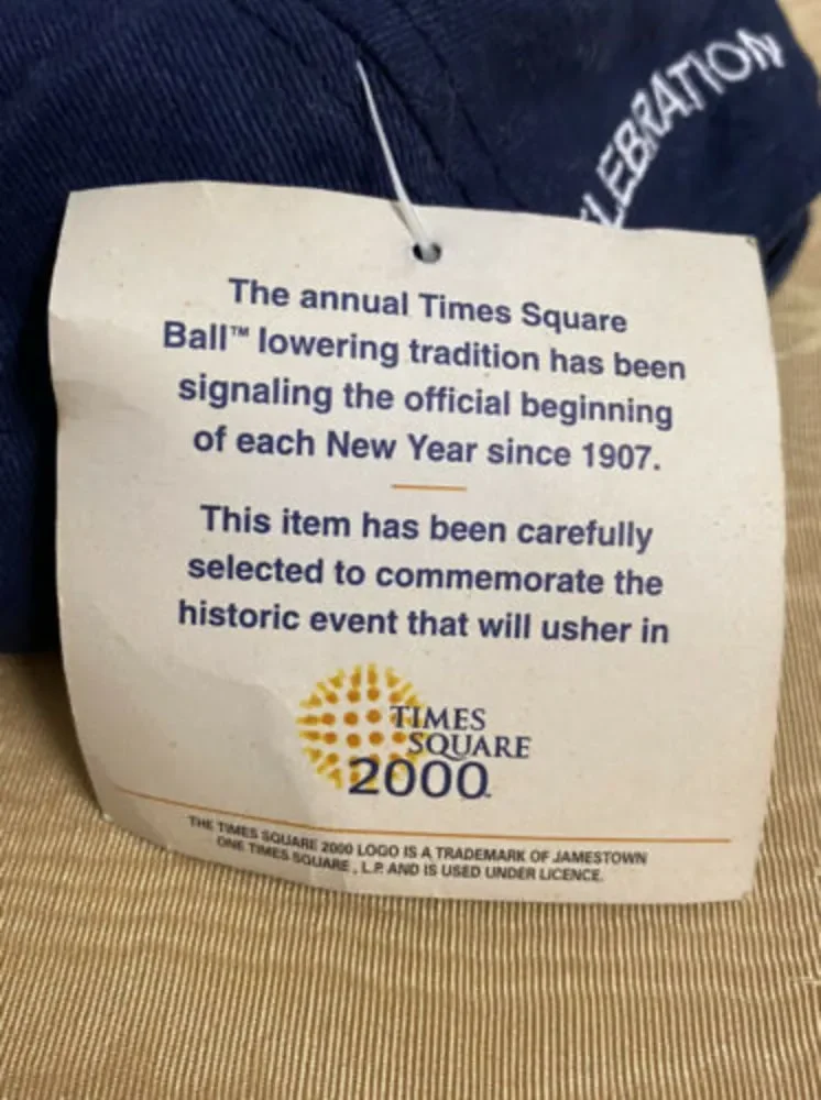 Official Times Square 2000 Hat New With Tags